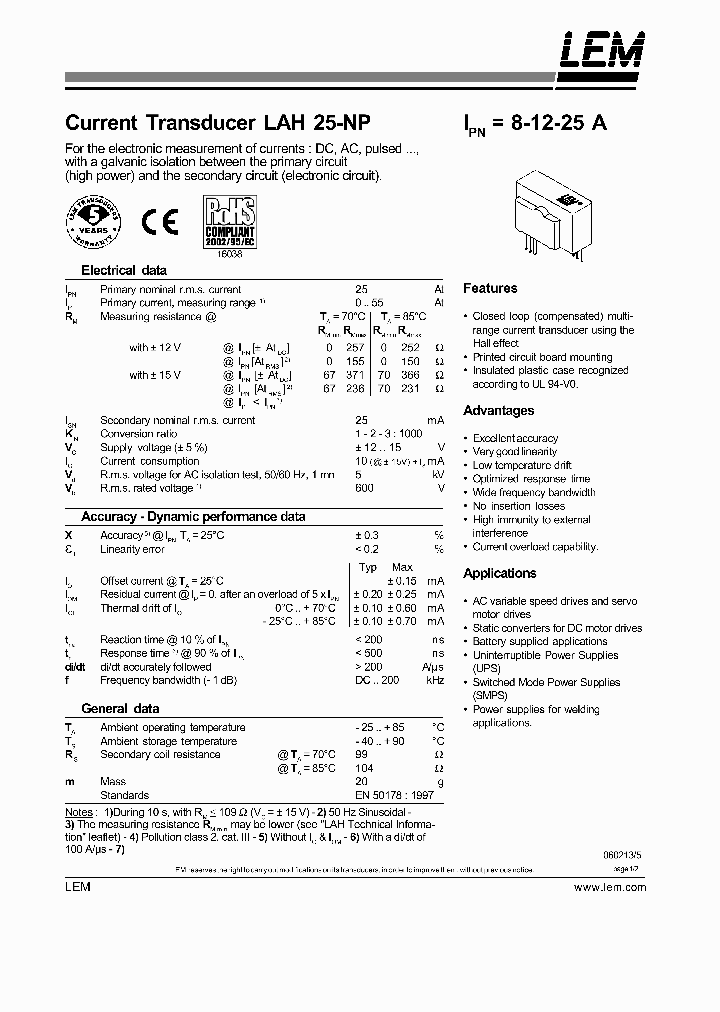 LAH25-NP_406317.PDF Datasheet
