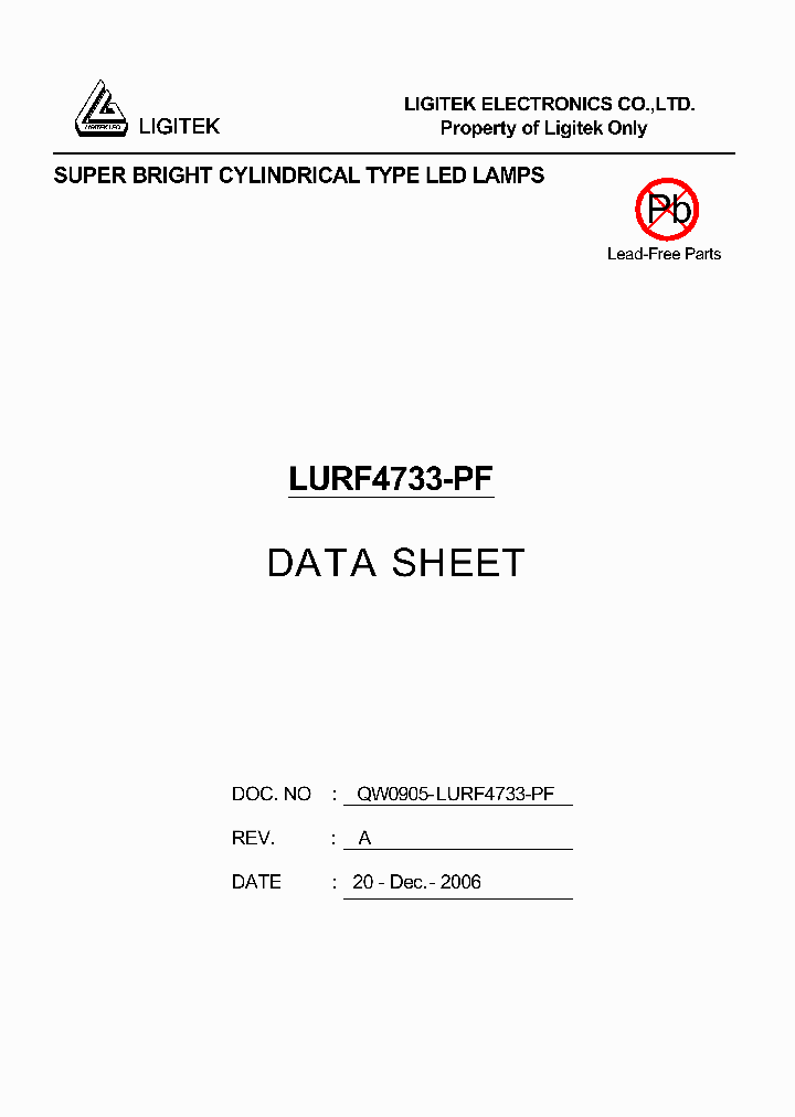 LURF4733-PF_491588.PDF Datasheet