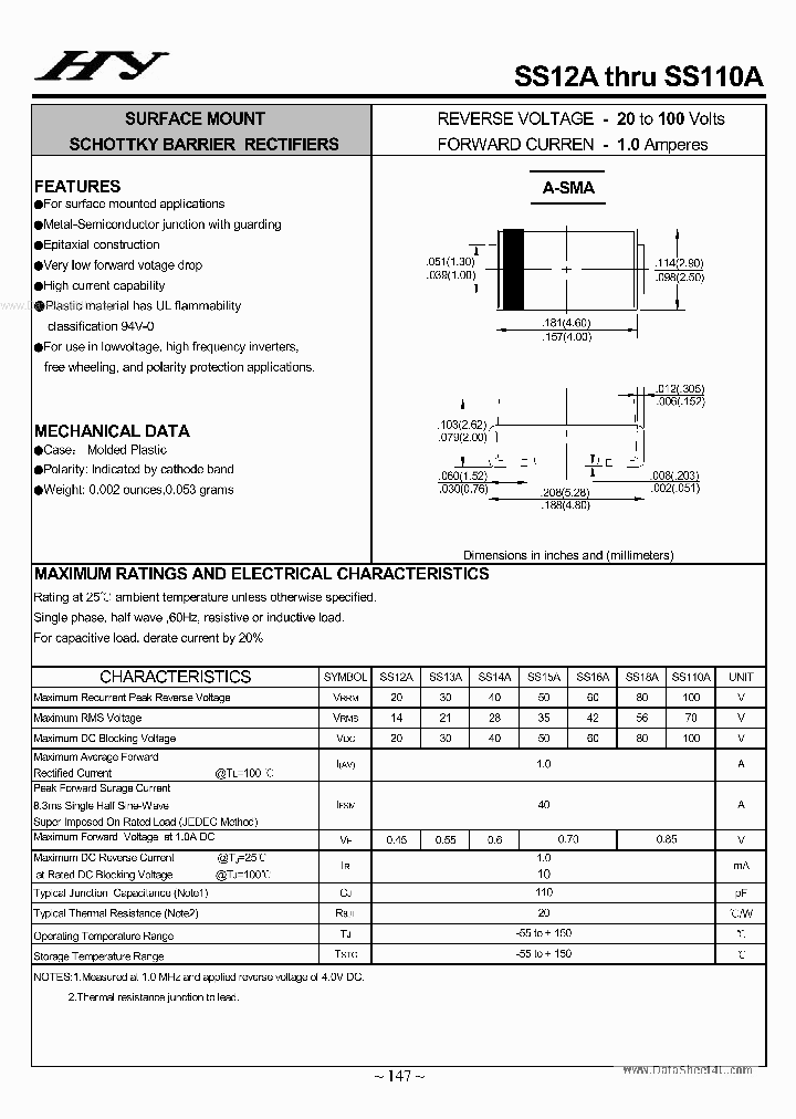 SS110A_199238.PDF Datasheet