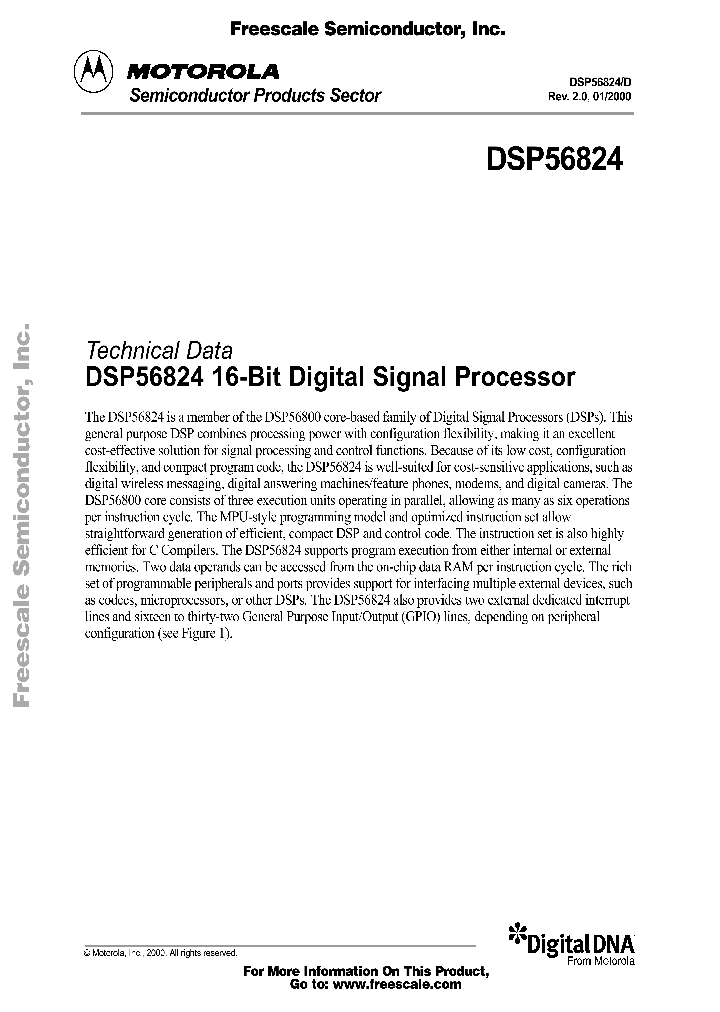 DSP56824UMD_495507.PDF Datasheet