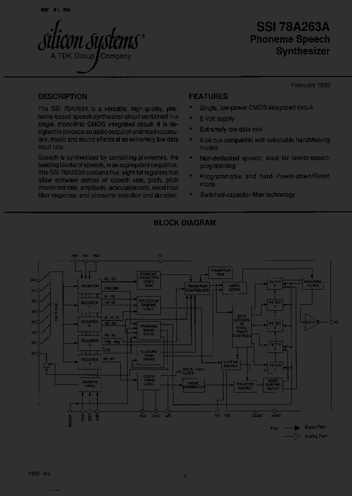 SSI78A263A_244922.PDF Datasheet