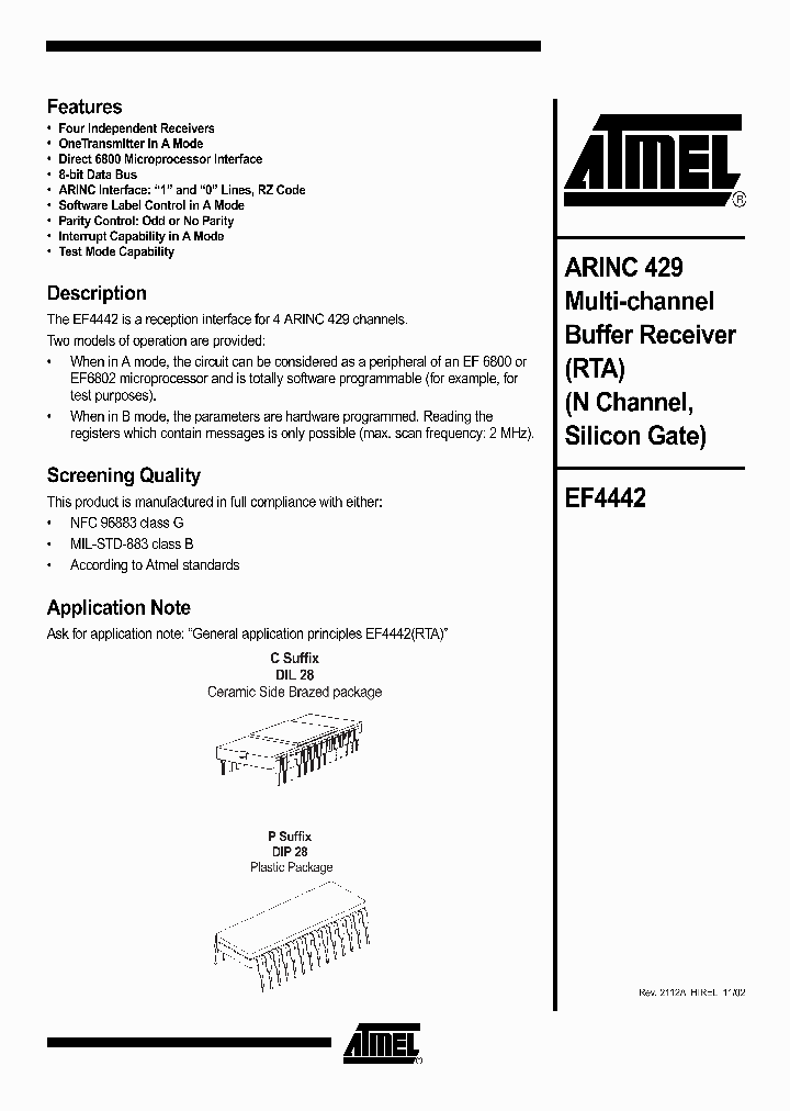 EF4442CMBTZ63_448261.PDF Datasheet