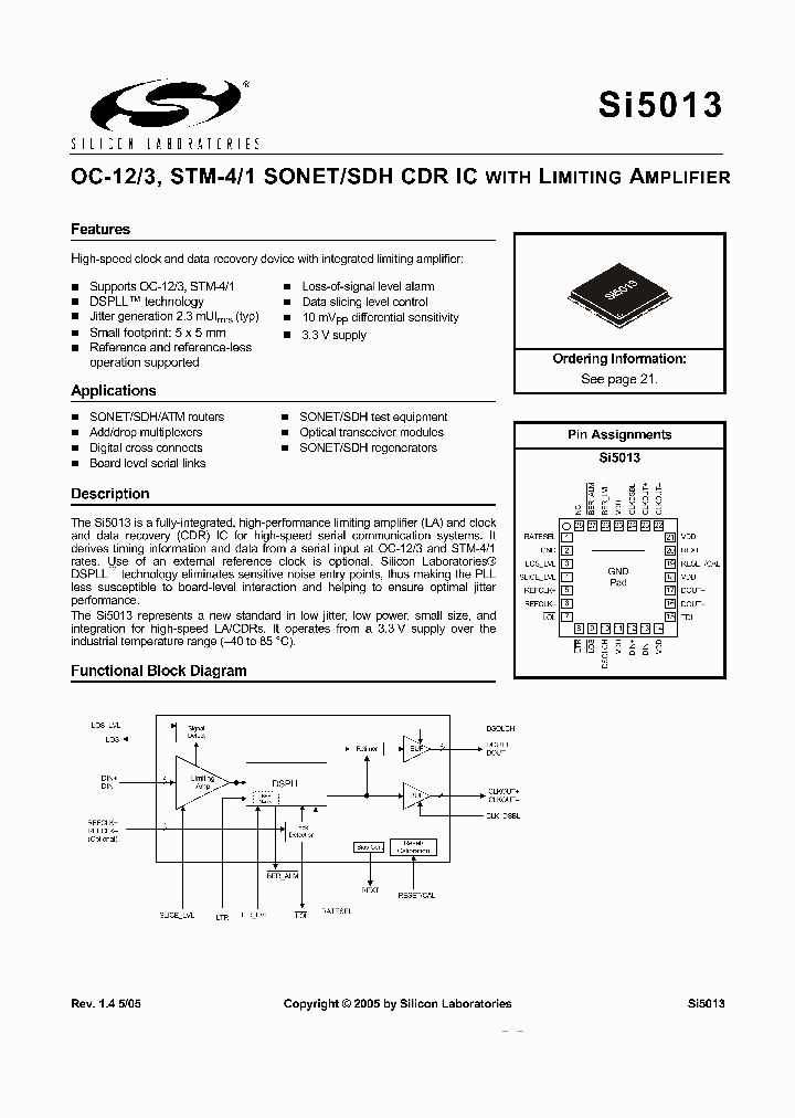SI5013-X-GM_559158.PDF Datasheet