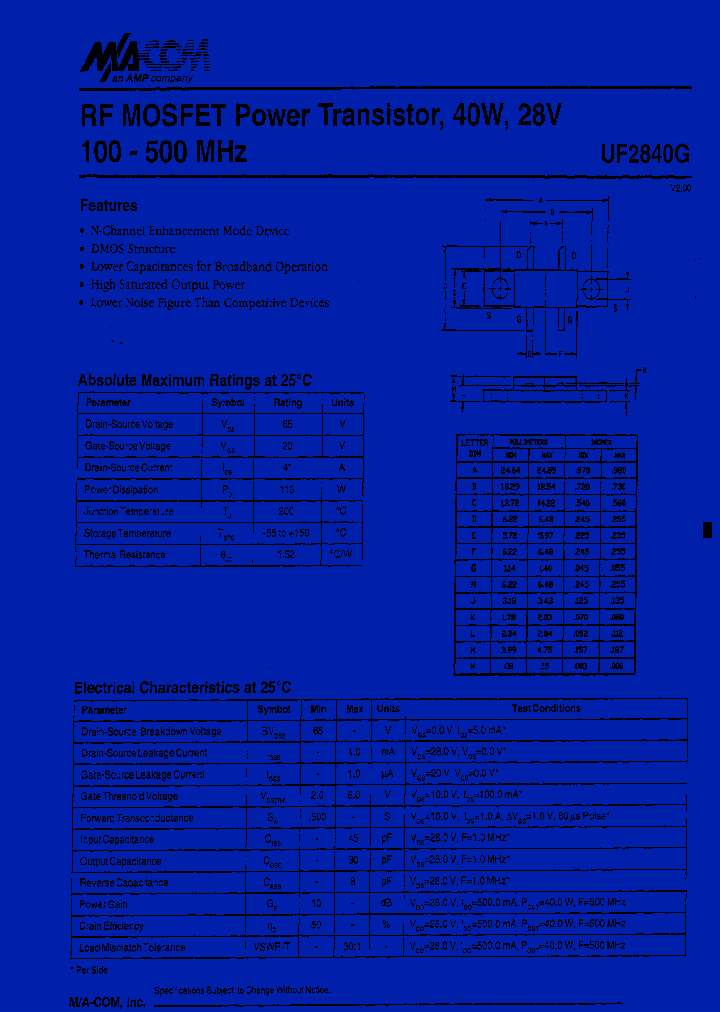 UF2840G_337973.PDF Datasheet