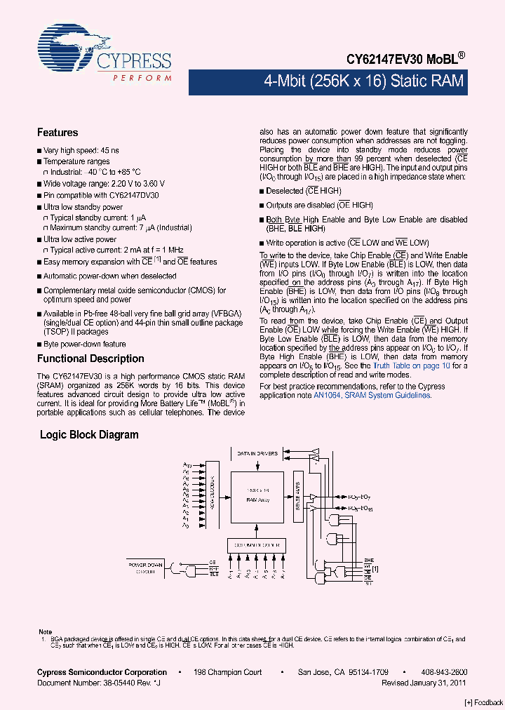 CY62147EV30LL-45B2XI_455179.PDF Datasheet