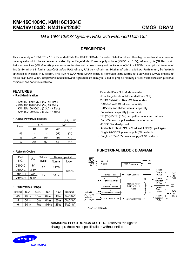 KM416C12CJ-L5_342380.PDF Datasheet