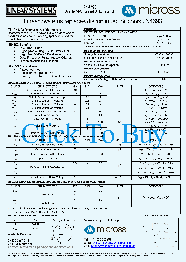 2N4393TO-18_581532.PDF Datasheet