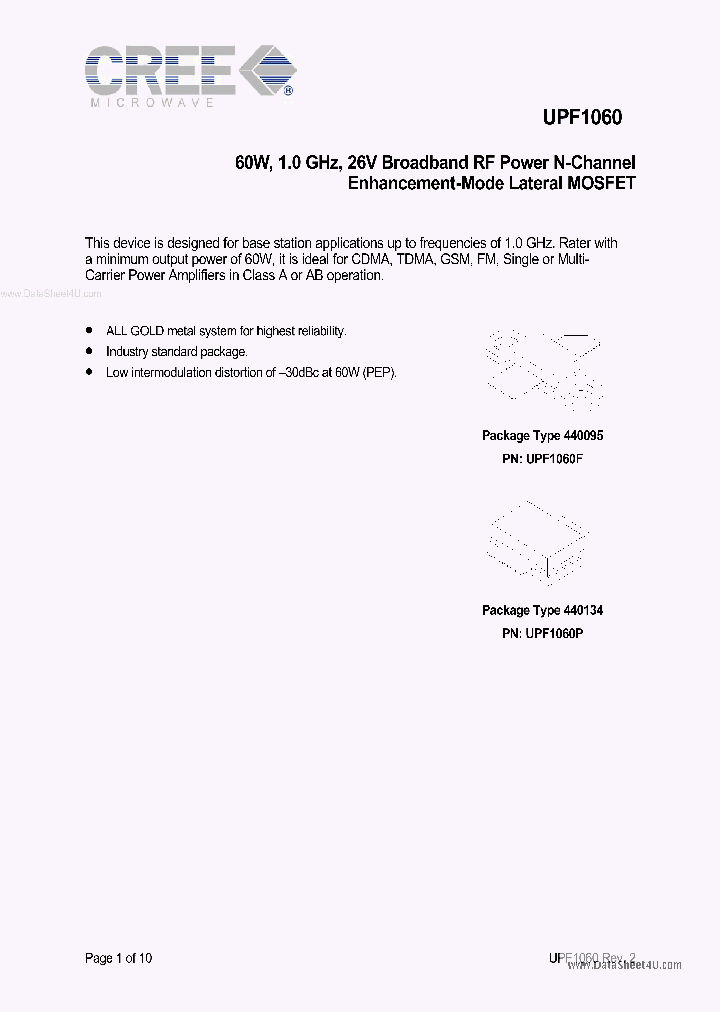 UPF1060_244148.PDF Datasheet