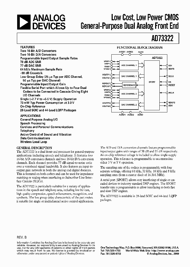 AD73322AST_246130.PDF Datasheet