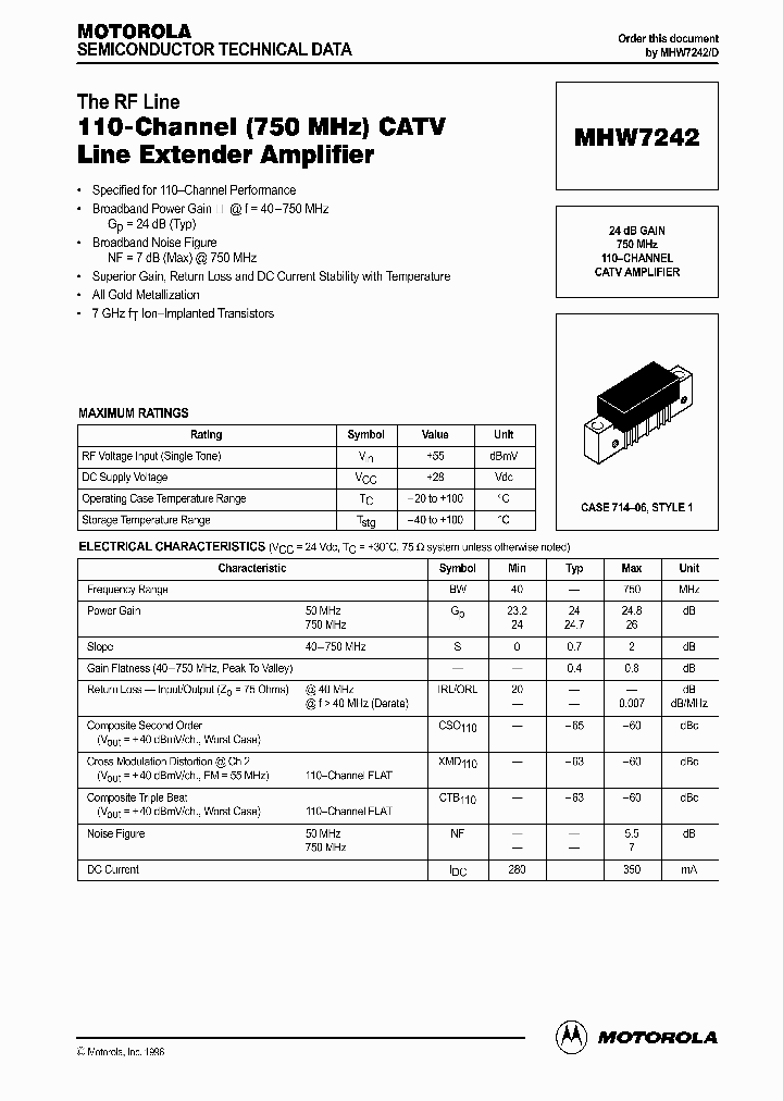 MHW7242_571466.PDF Datasheet