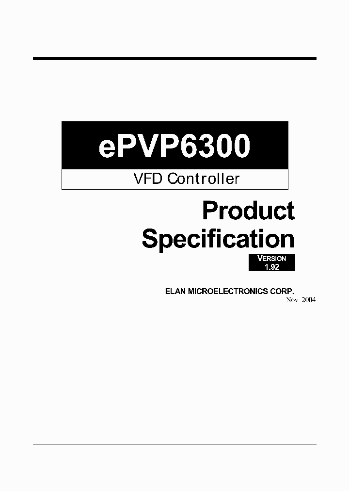 EPVP6300_599051.PDF Datasheet