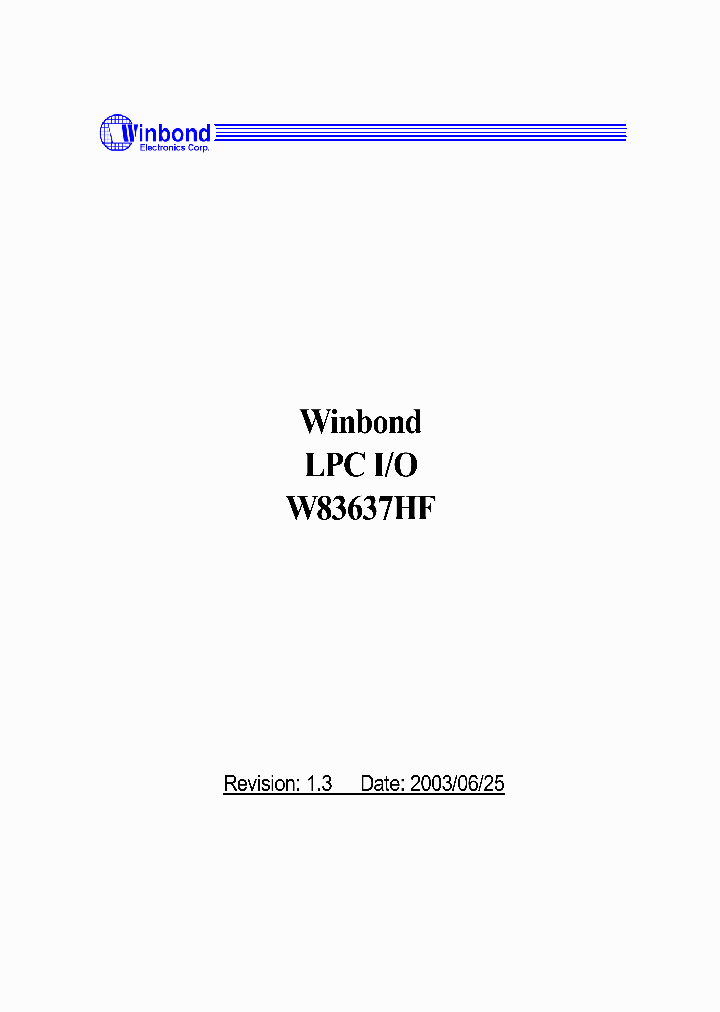 W83637HF-AW_346313.PDF Datasheet