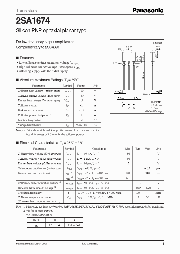 2SA1674_282670.PDF Datasheet
