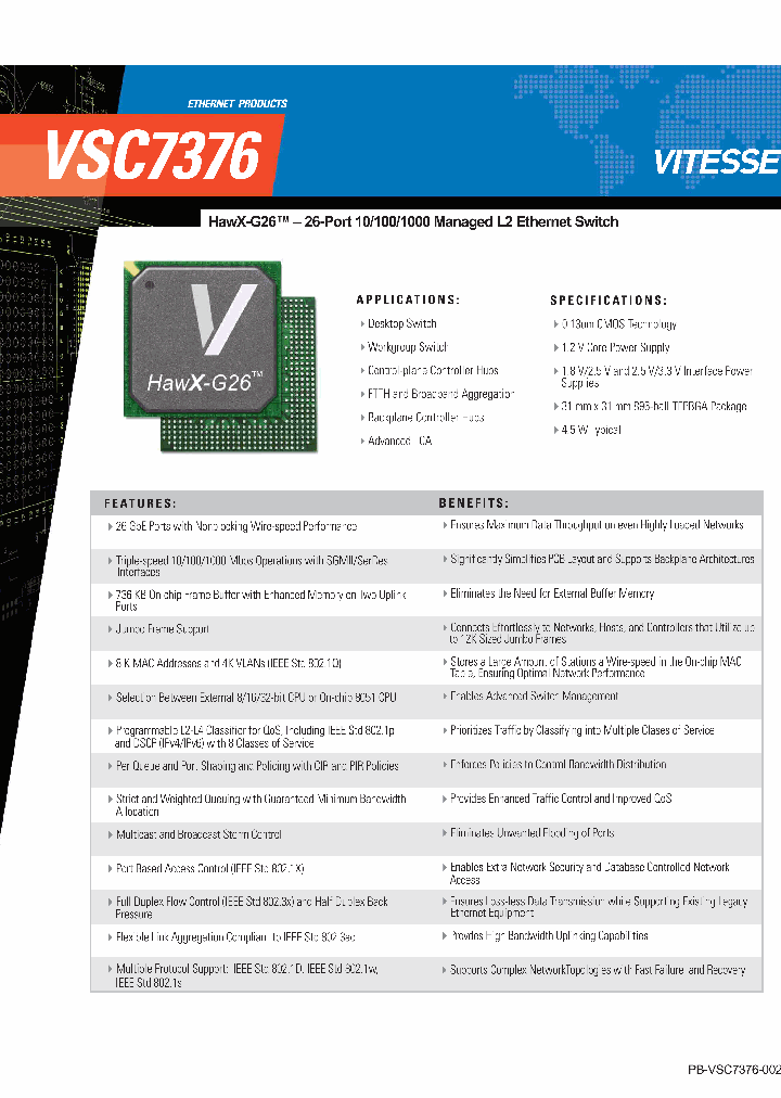 VSC7376_368359.PDF Datasheet