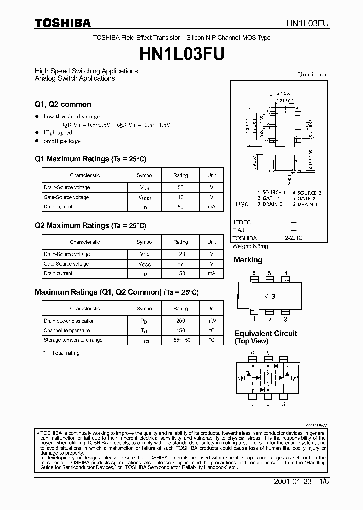 HN1L03FU_300026.PDF Datasheet