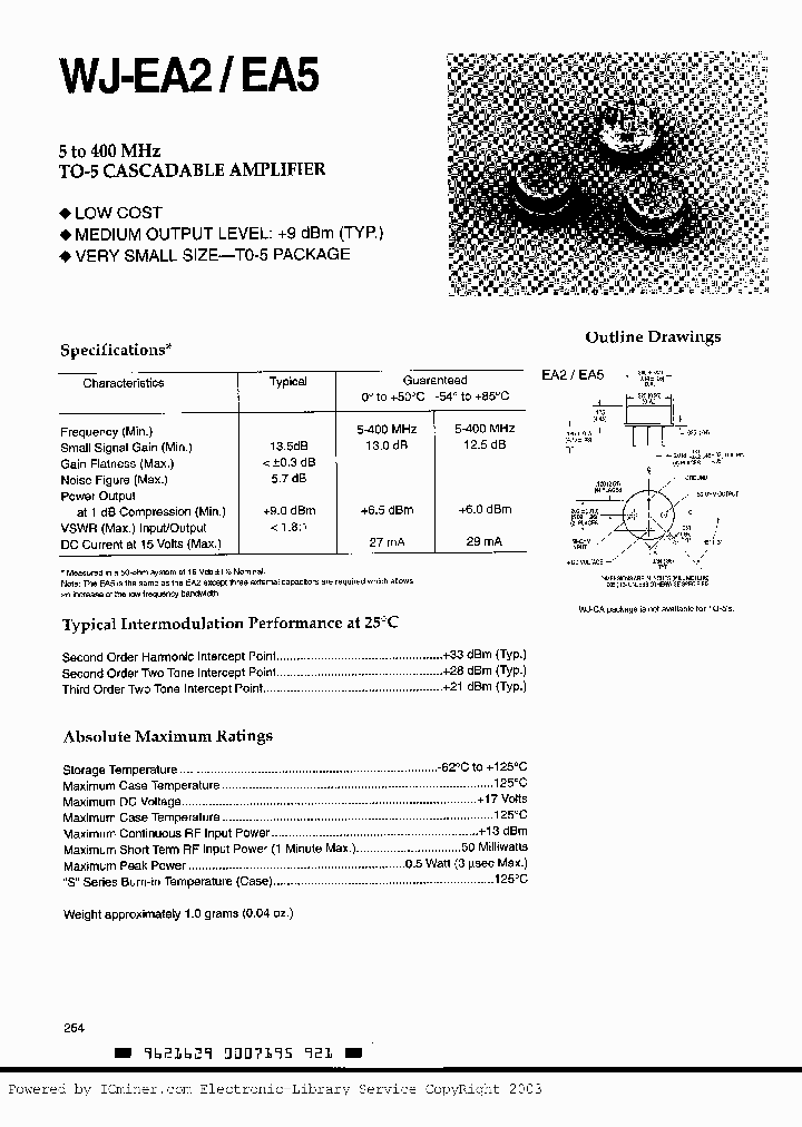 WJ-EA2_370508.PDF Datasheet