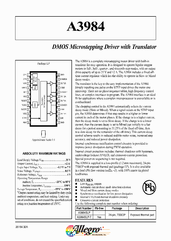 A3984_371104.PDF Datasheet