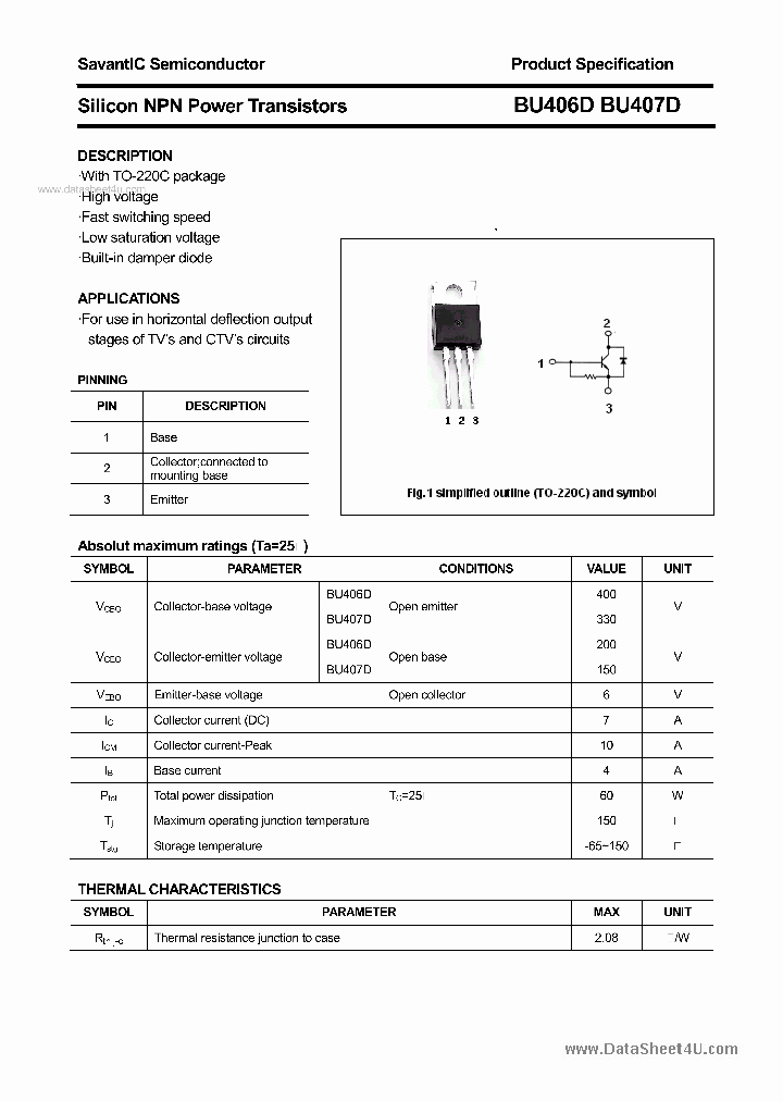 BU406D_297804.PDF Datasheet