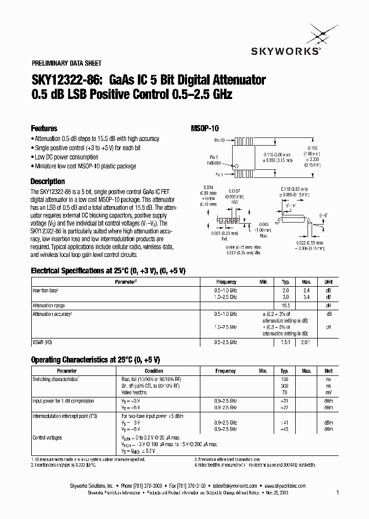 SKY12322-86_312741.PDF Datasheet