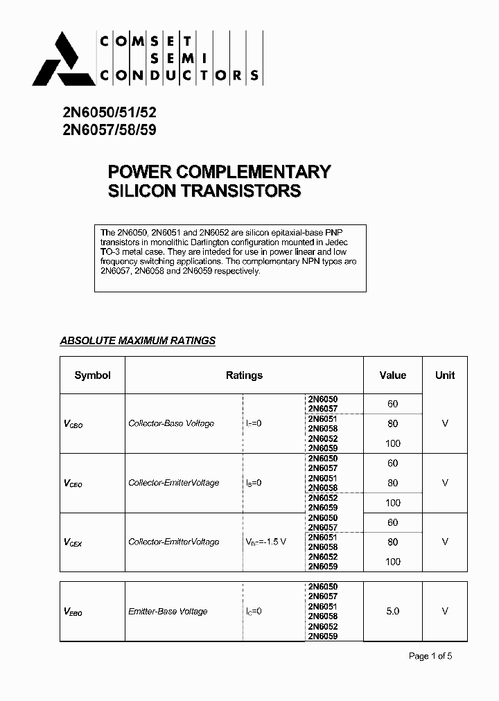 2N6059_708957.PDF Datasheet