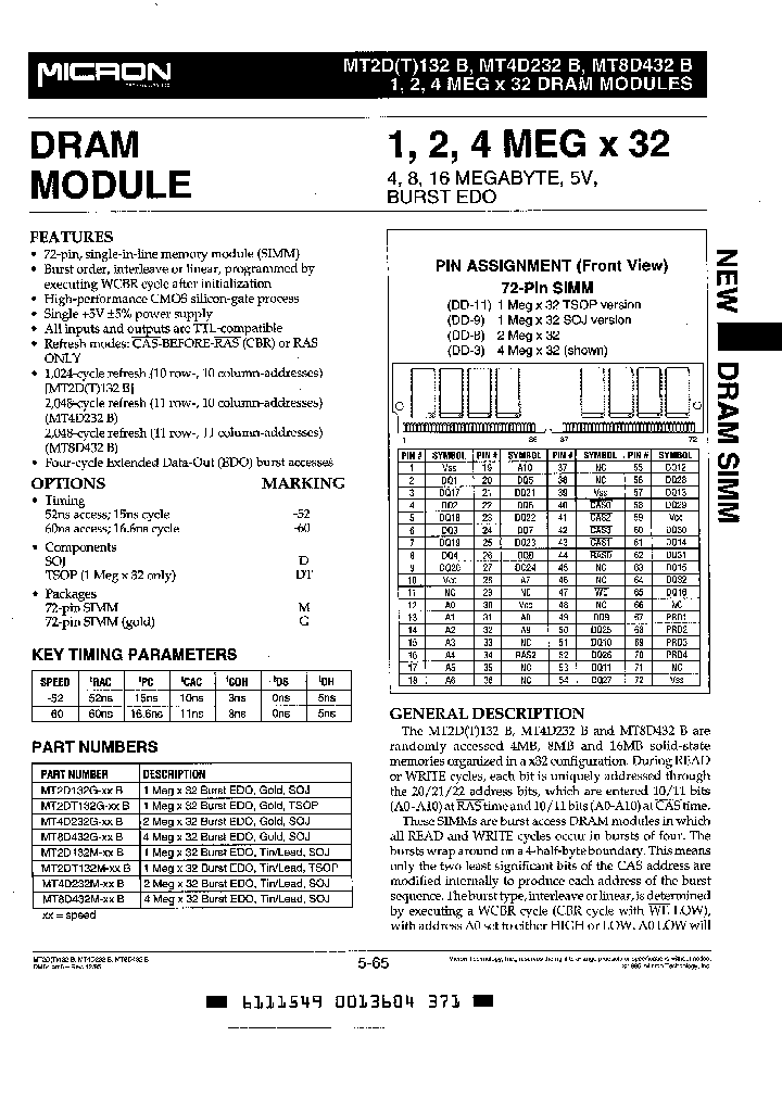 MT8D432M-60B_382111.PDF Datasheet