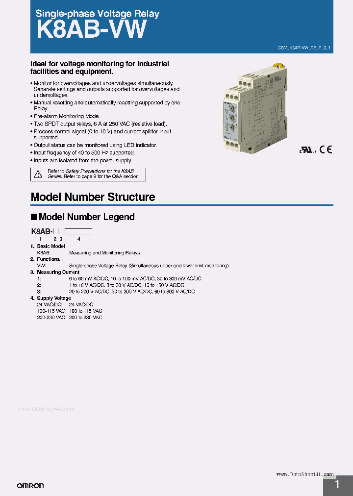 K8AB-VW_318541.PDF Datasheet
