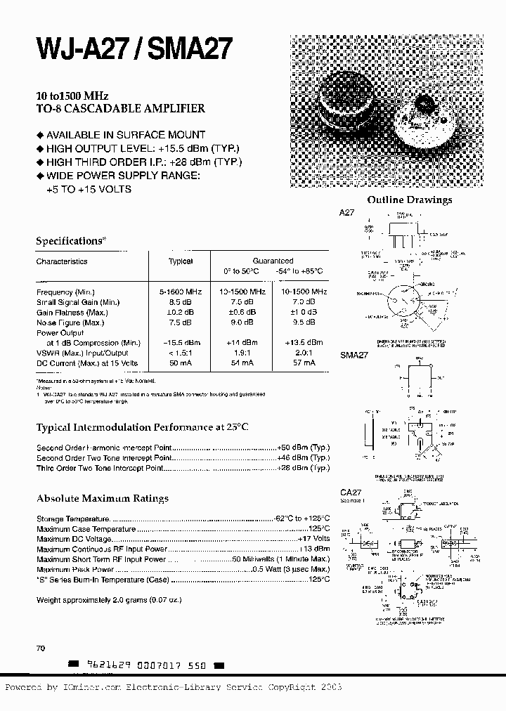 WJ-SMA27_384891.PDF Datasheet