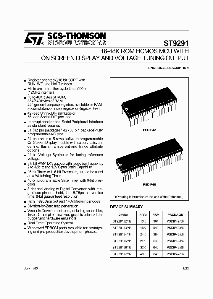 ST9291_387382.PDF Datasheet