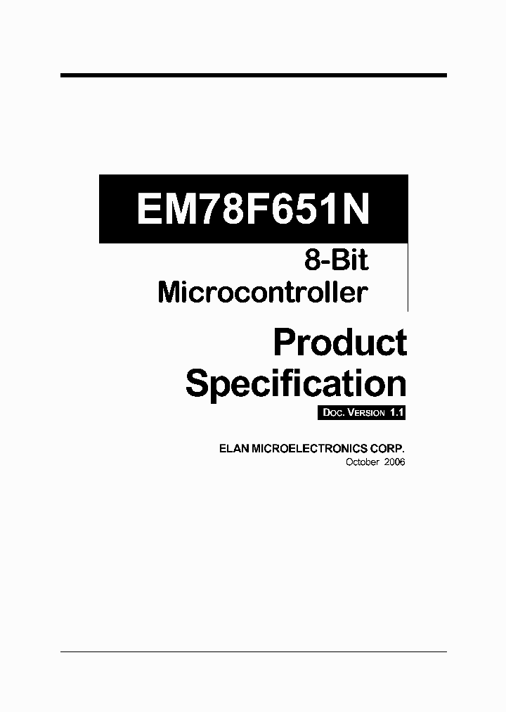 EM78F651NCPSNCPJ_741848.PDF Datasheet