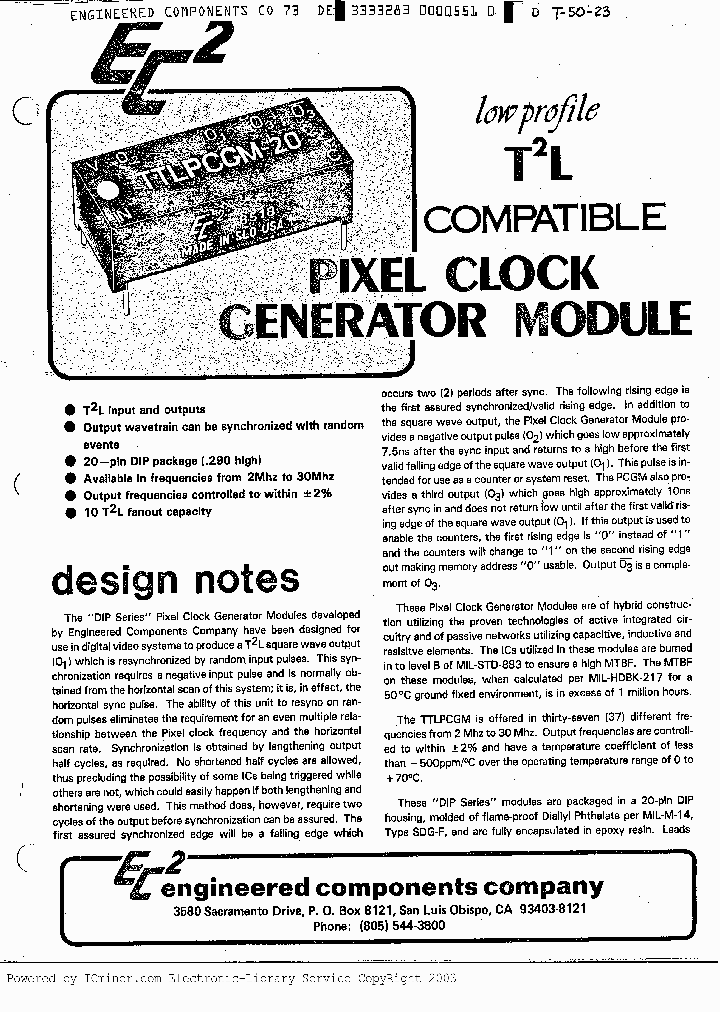TTLPCGM45_392385.PDF Datasheet