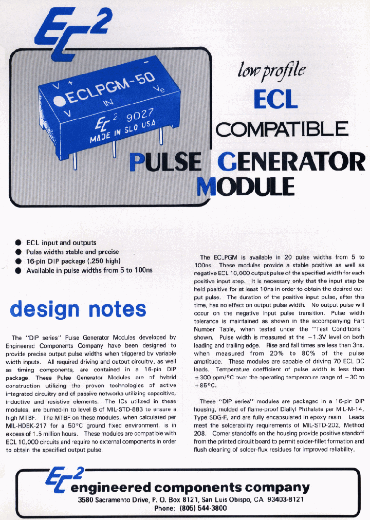 ECLPGM-10_422711.PDF Datasheet