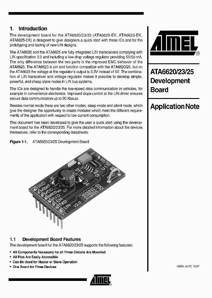 ATA6623-EK_431645.PDF Datasheet