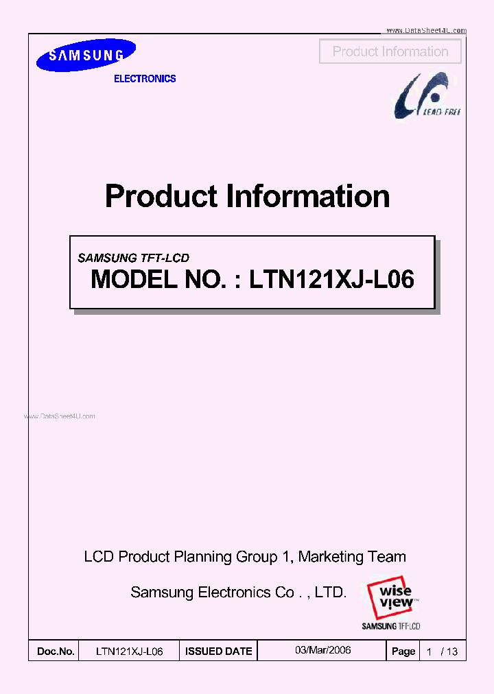 LTN121XJ-L06_418421.PDF Datasheet