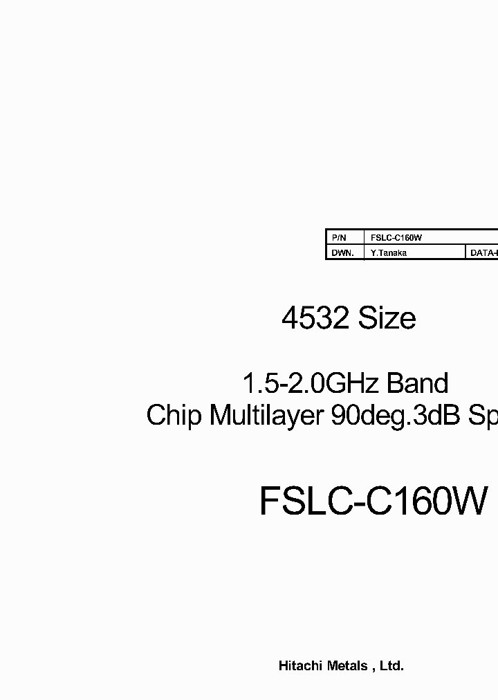 FSLC-C160W_456282.PDF Datasheet