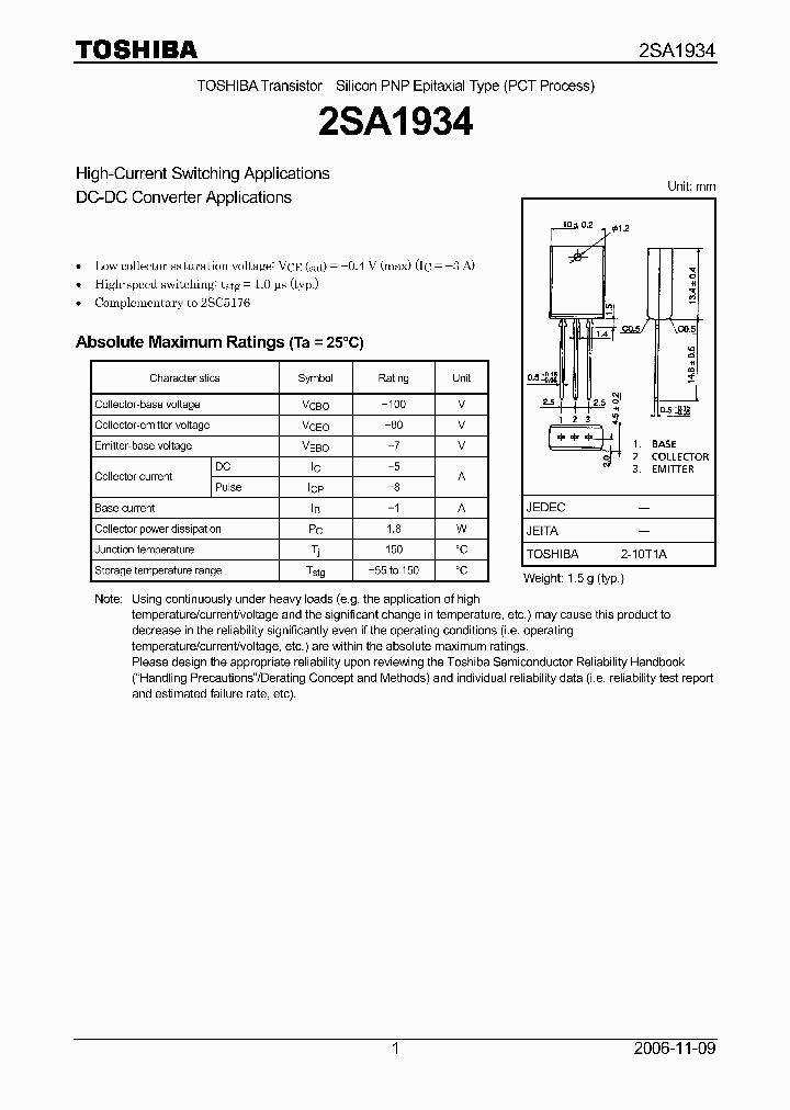 2SA1934_792475.PDF Datasheet