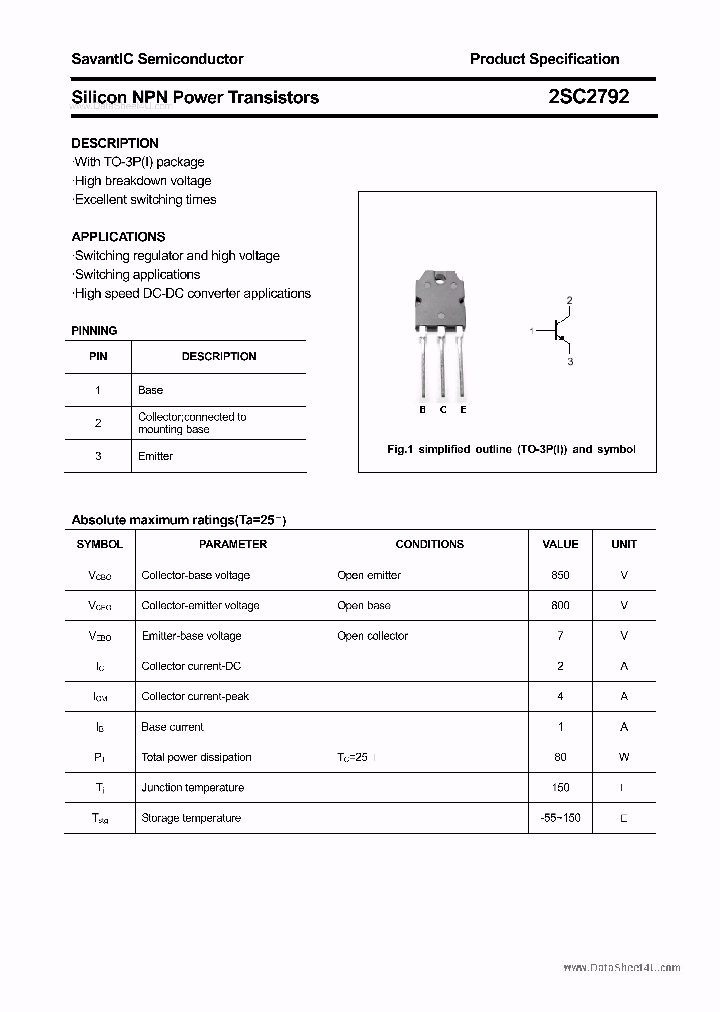 2SC2792_421900.PDF Datasheet