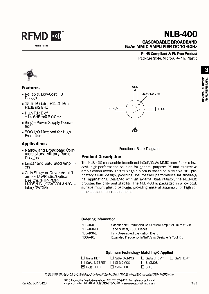 NLB-400_466280.PDF Datasheet