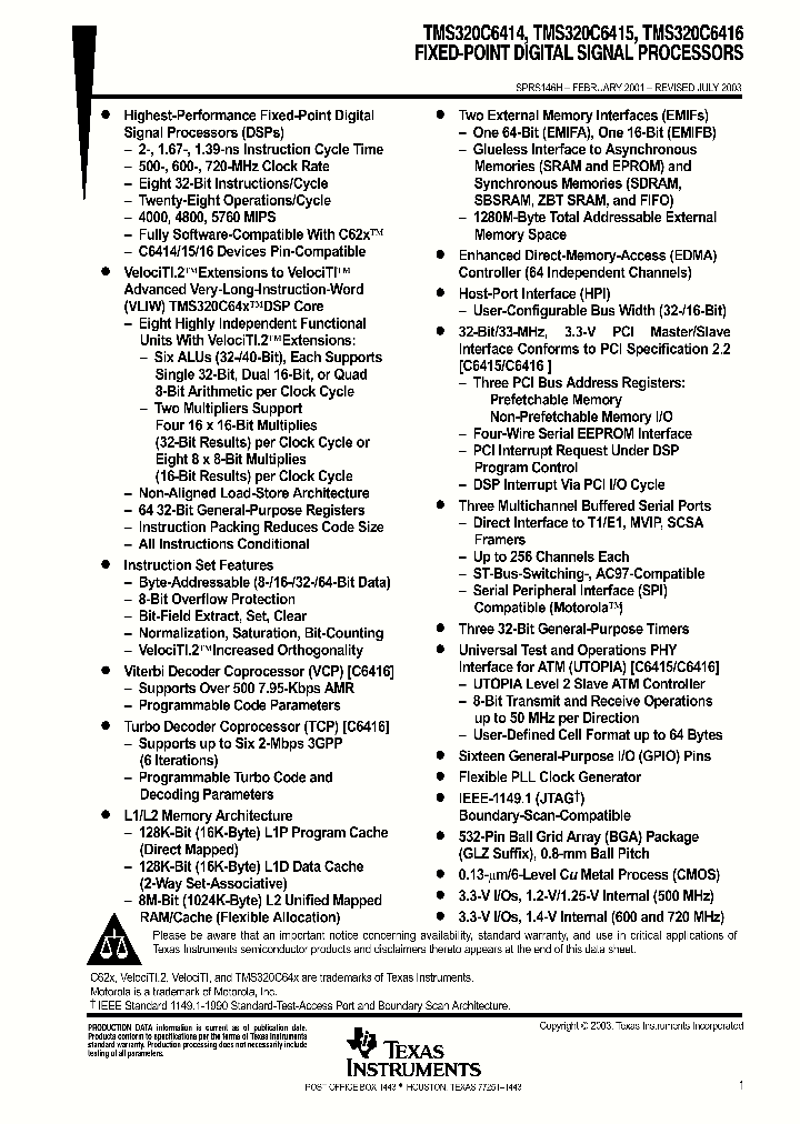 TMS320C6415-5E0_480306.PDF Datasheet