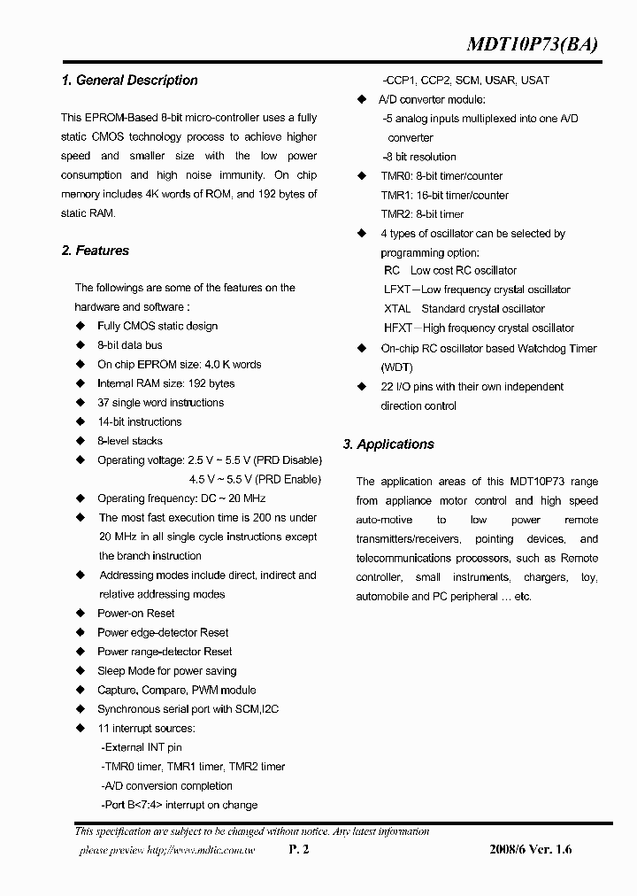 MDT10P73K11_821746.PDF Datasheet