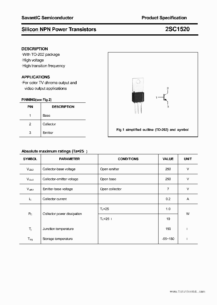 2SC1520_433050.PDF Datasheet