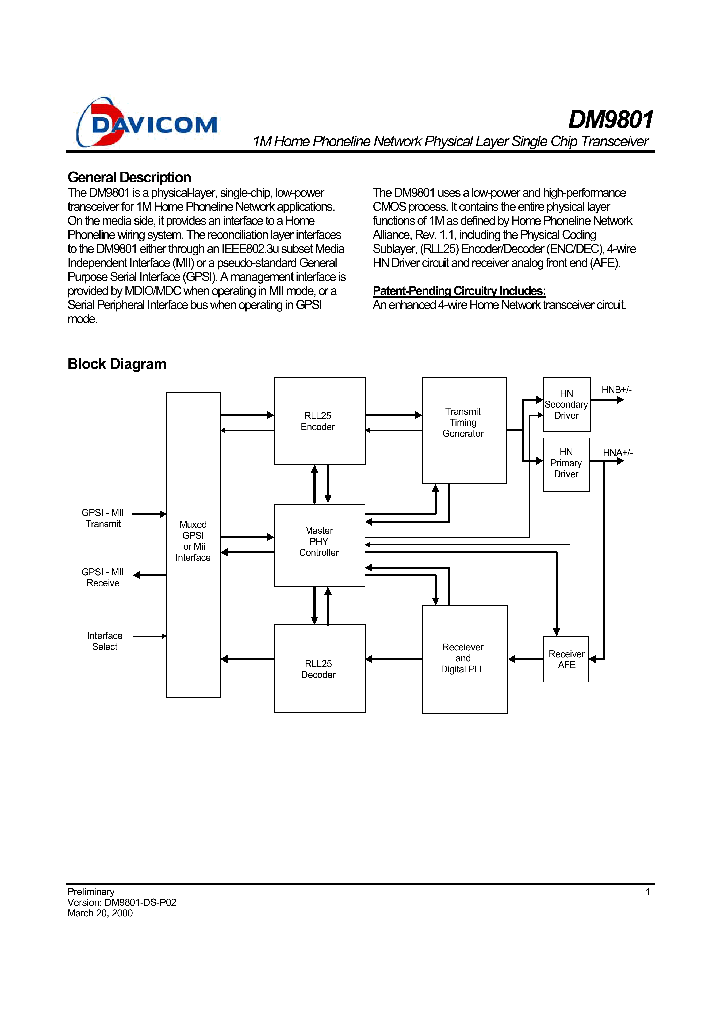 DM9801_853418.PDF Datasheet