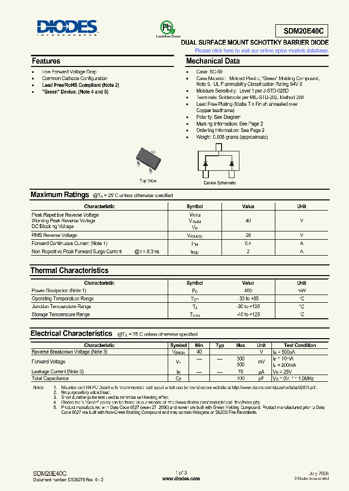 SDM20E40C08_865642.PDF Datasheet
