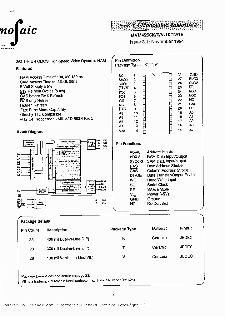 MVM4256K-10_492950.PDF Datasheet