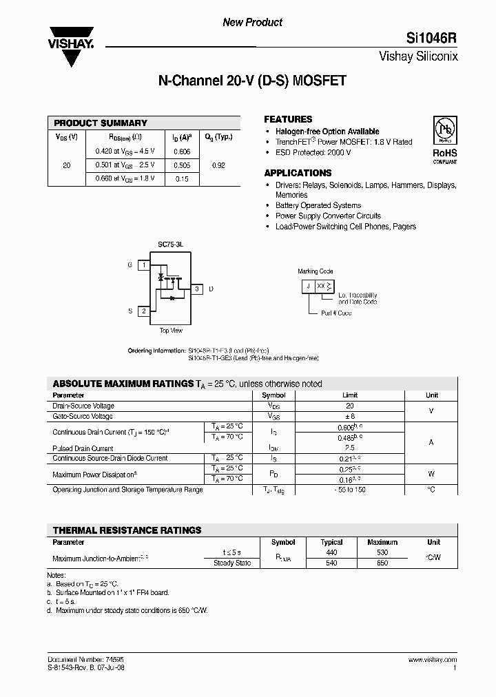 SI1046R-T1-GE3_891819.PDF Datasheet