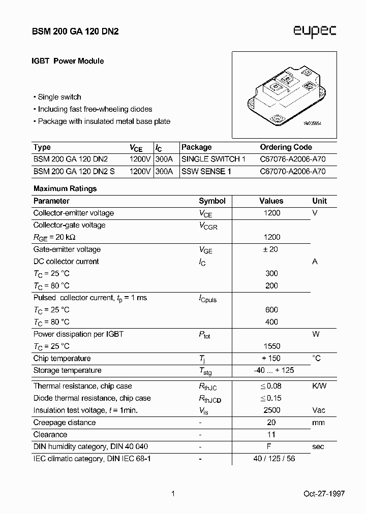 BSM200GA120DN2S_897602.PDF Datasheet