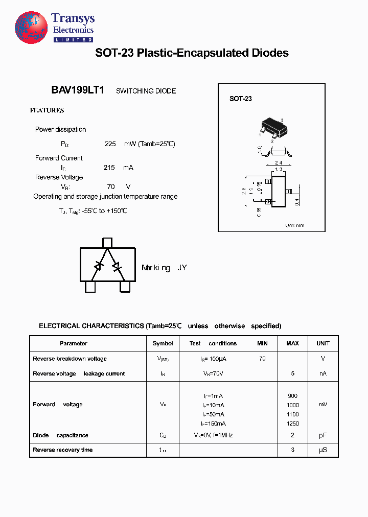 BAV199LT1_898685.PDF Datasheet