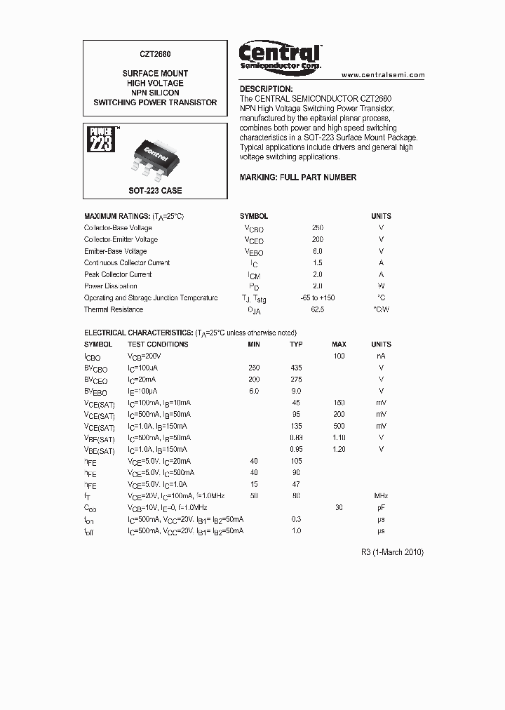 CZT268010_901223.PDF Datasheet