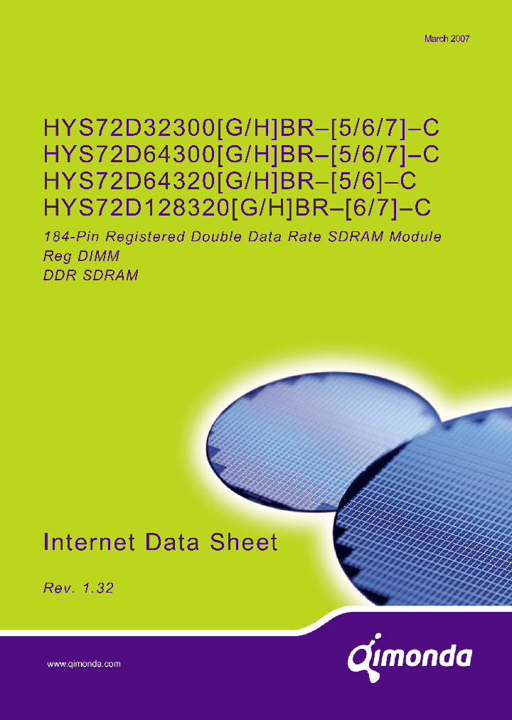 HYS72D64320_516193.PDF Datasheet