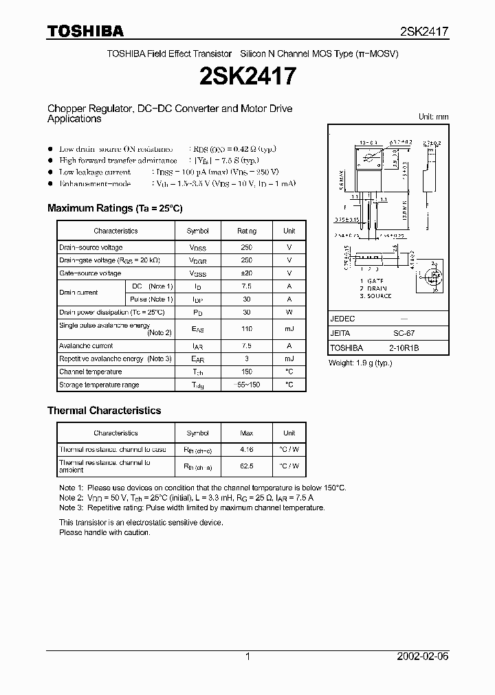 2SK2417_597347.PDF Datasheet