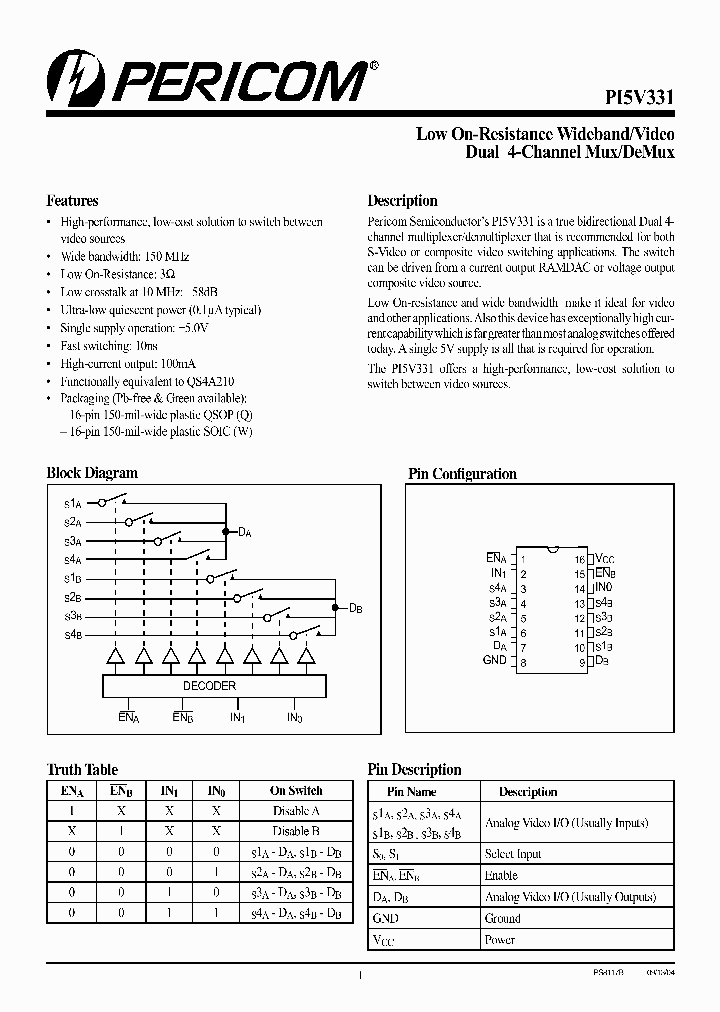 PI5V331WEX_528830.PDF Datasheet